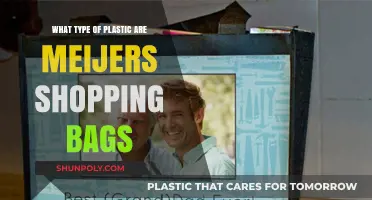 Unveiling Meijer's Shopping Bags: Plastic Type and Environmental Impact