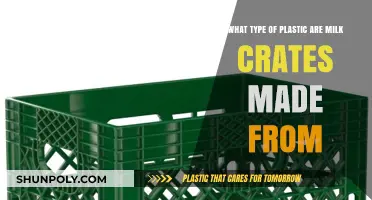 What Type of Plastic Are Milk Crates Made From?