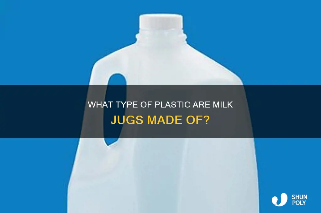 what type of plastic are milk jujs made of