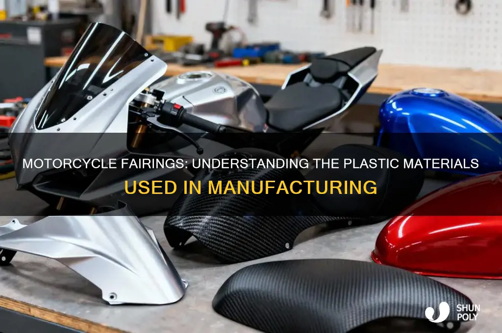 what type of plastic are motorcycle fairings made from