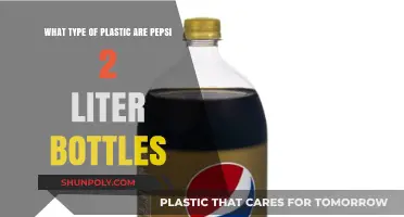 What Type of Plastic Are Pepsi 2-Liter Bottles Made Of?