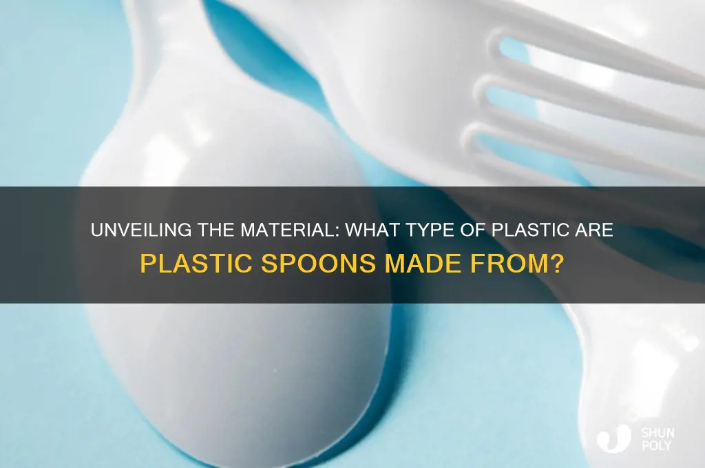 what type of plastic are plastic spoons made from