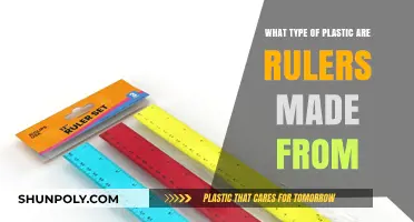 Unveiling the Plastic Composition of Standard School Rulers