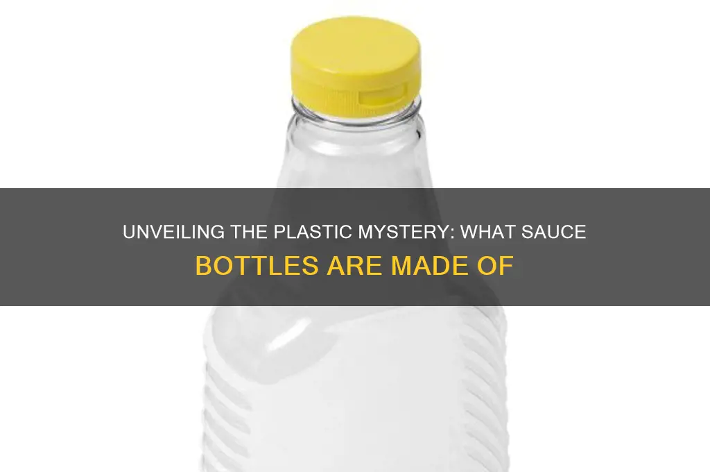 what type of plastic are sauce bottles