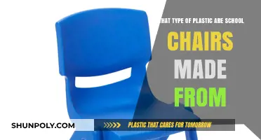 Unveiling the Plastic Composition of Standard School Chairs