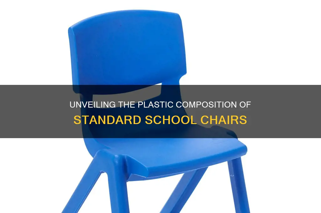 what type of plastic are school chairs made from