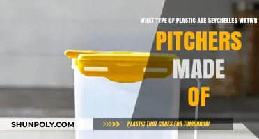 Seychelles Water Pitchers: Unveiling the Plastic Material Composition