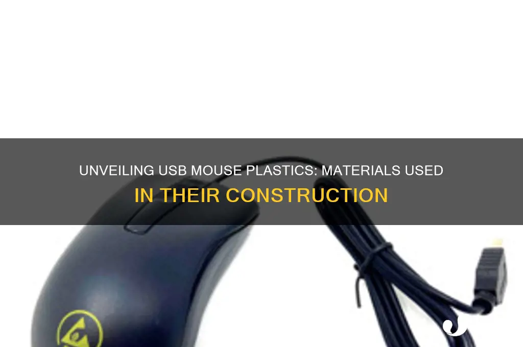 what type of plastic are usb mouse made from