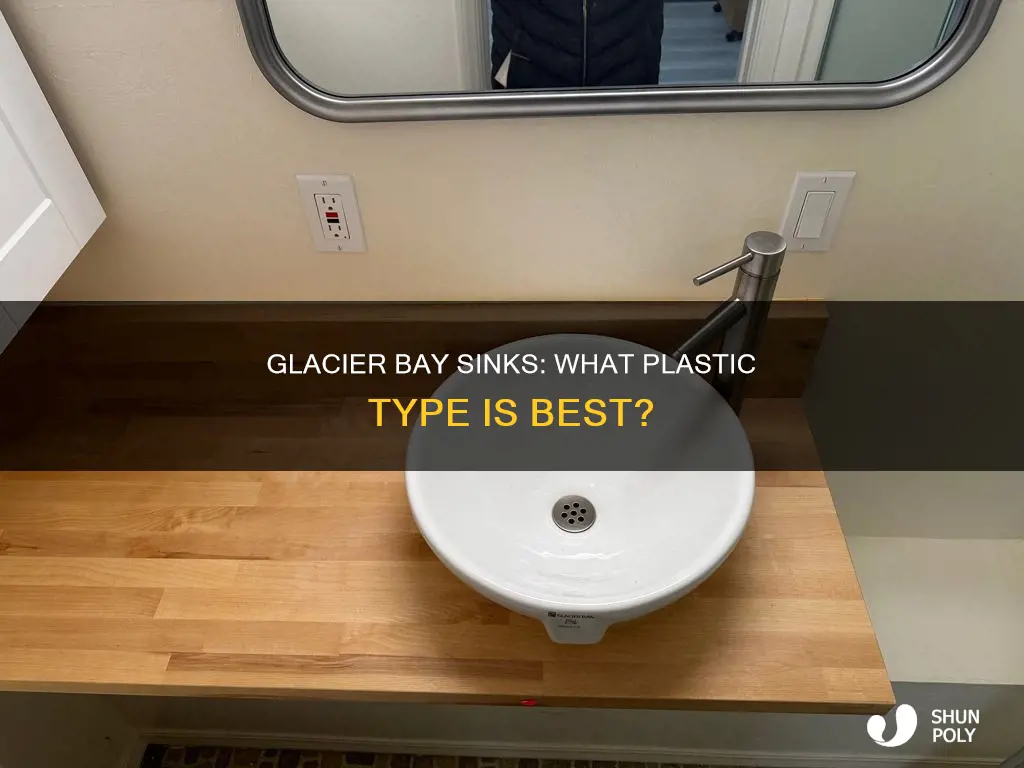 what type of plastic glacier bay sink