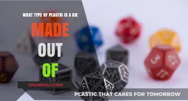 What Type of Plastic is a Die Made Out Of?