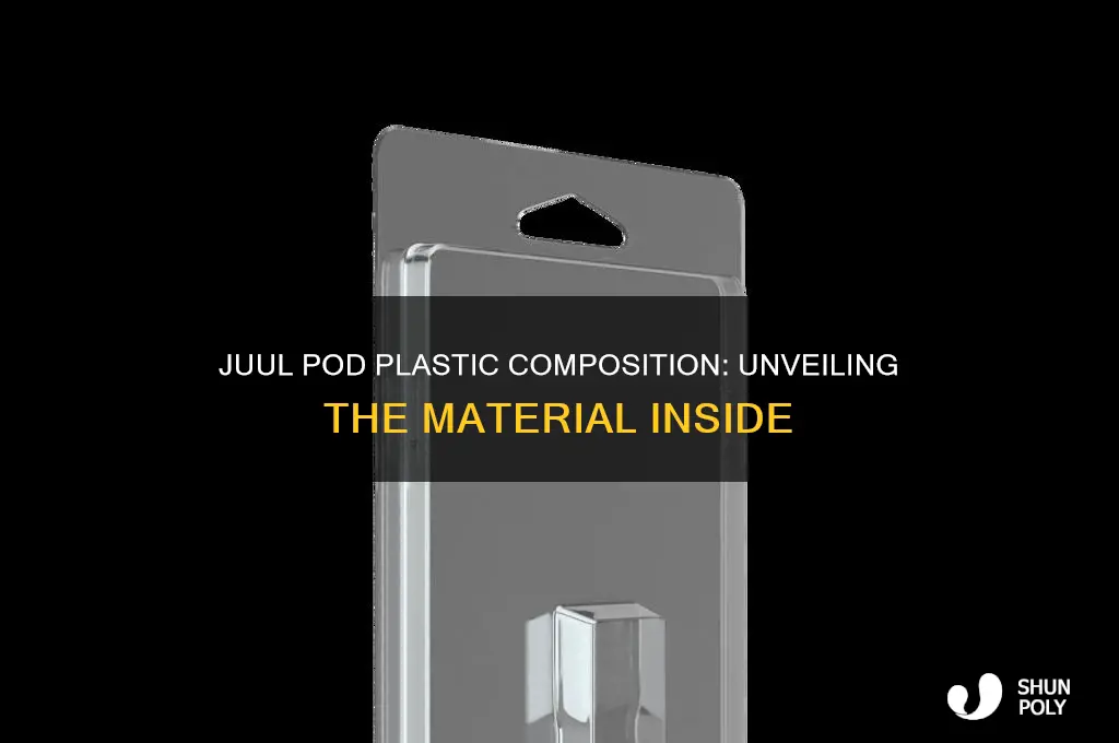 what type of plastic is a juul pod made of