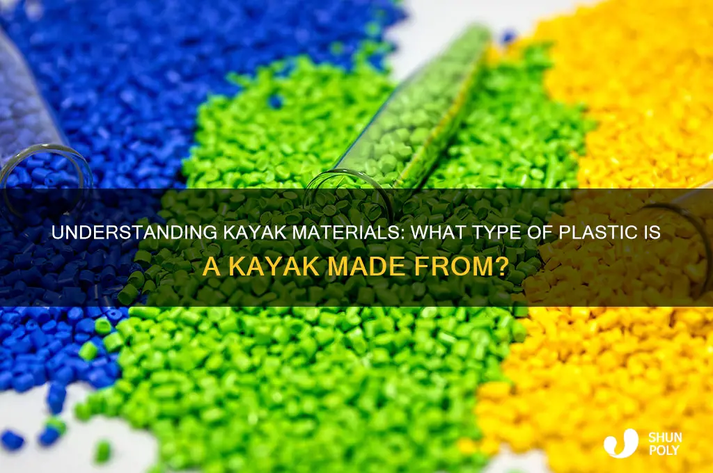 what type of plastic is a kayak made from