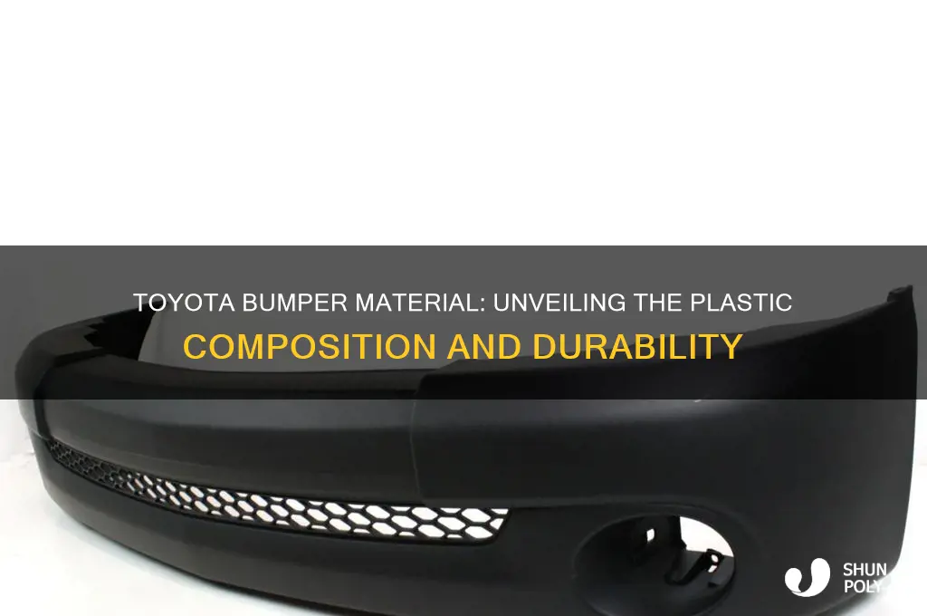 what type of plastic is a toyota bumper made of