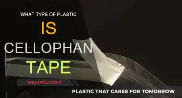 Cellophane Tape: What's the Plastic Makeup?