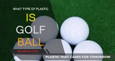 Golf Balls: What Plastic Makes Them?