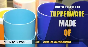 Unveiling the Mystery: What Plastic is Old Tupperware Made Of?