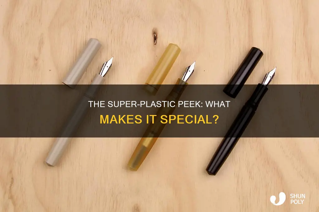 what type of plastic is peek