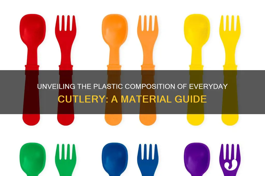 what type of plastic is plastic cutlery made from