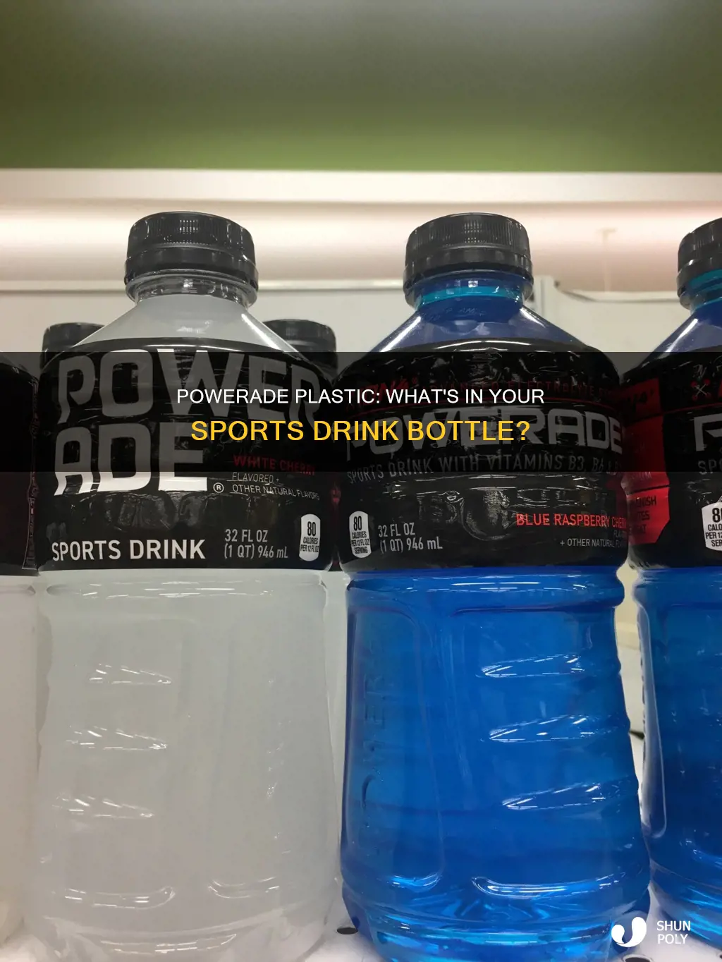 what type of plastic is powerade