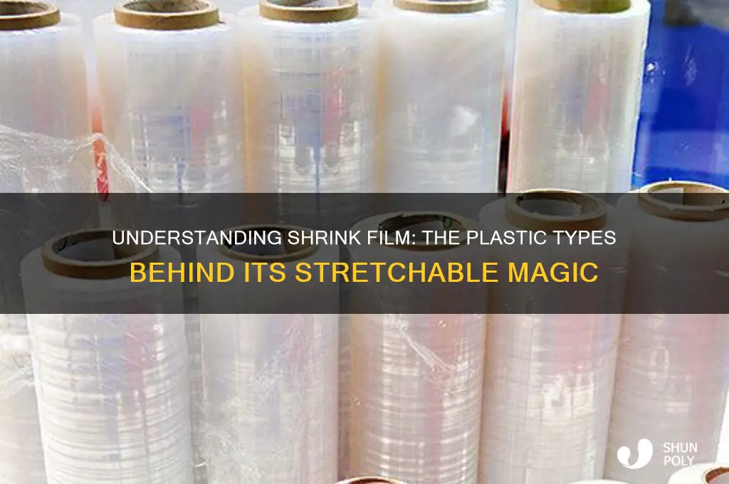 what type of plastic is shrink film made of
