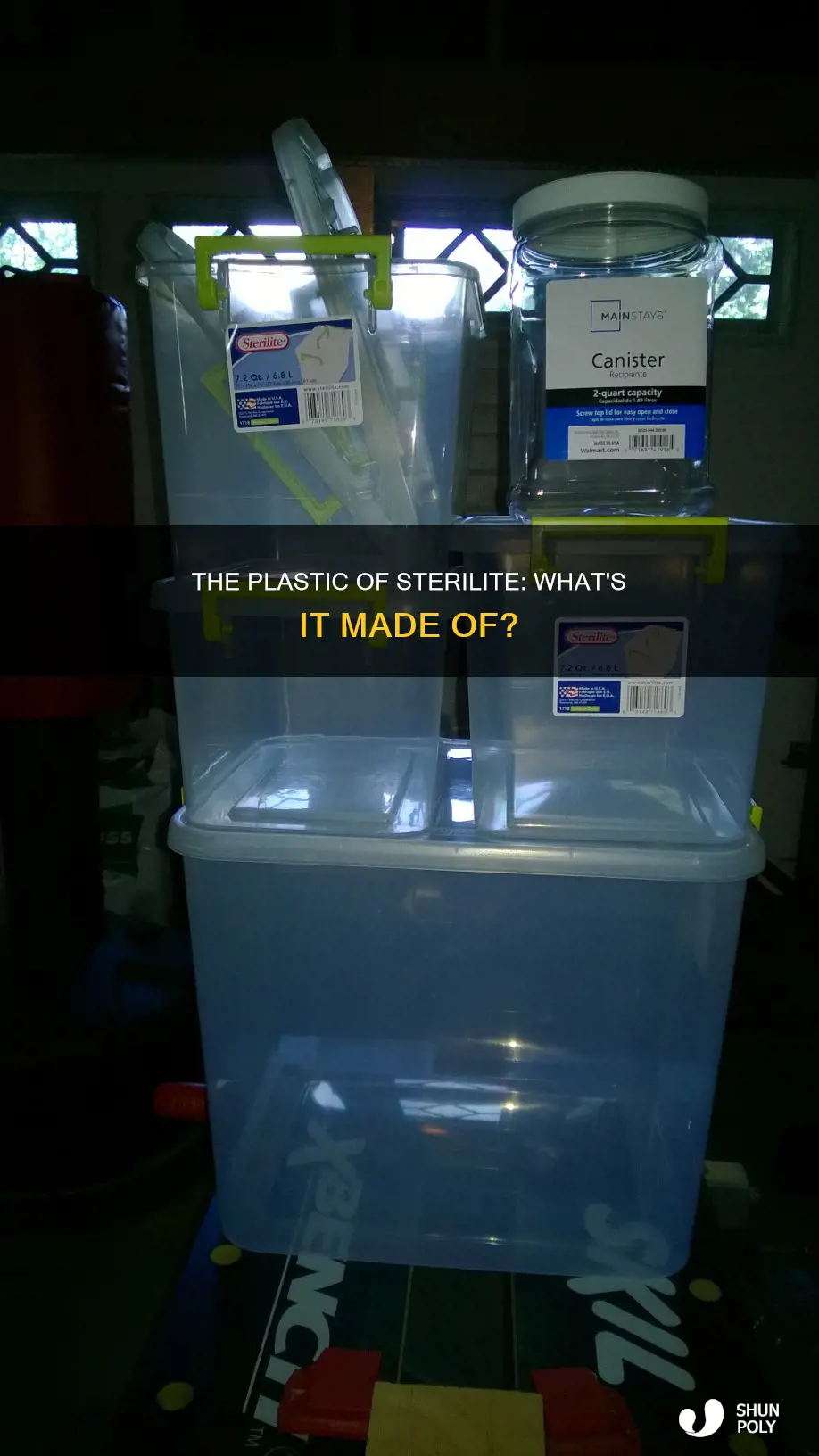 what type of plastic is sterilite