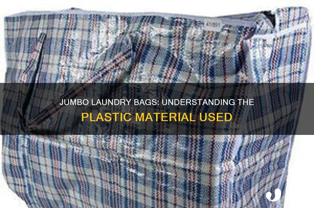 what type of plastic is used for jumbo laundry bags