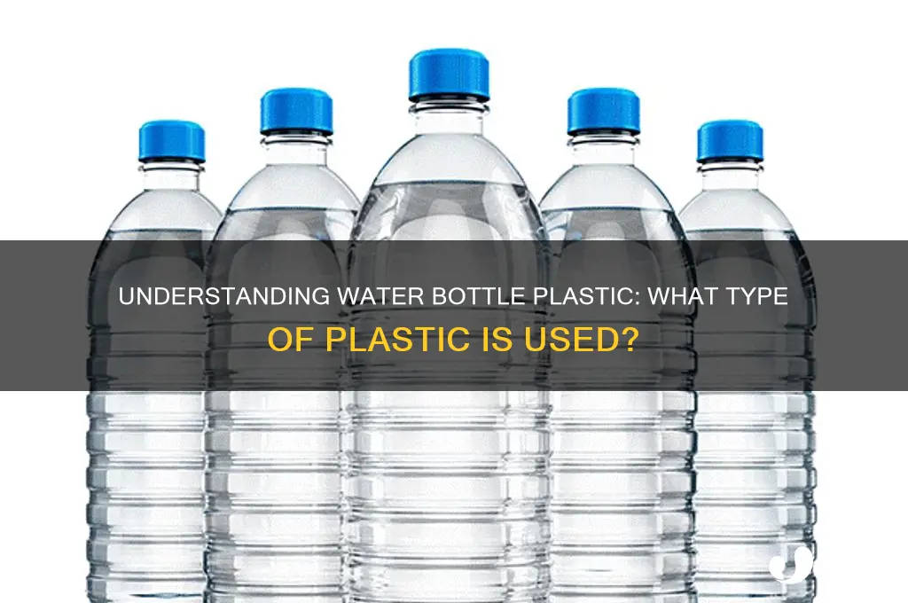 what type of plastic is water bottle plastic warp