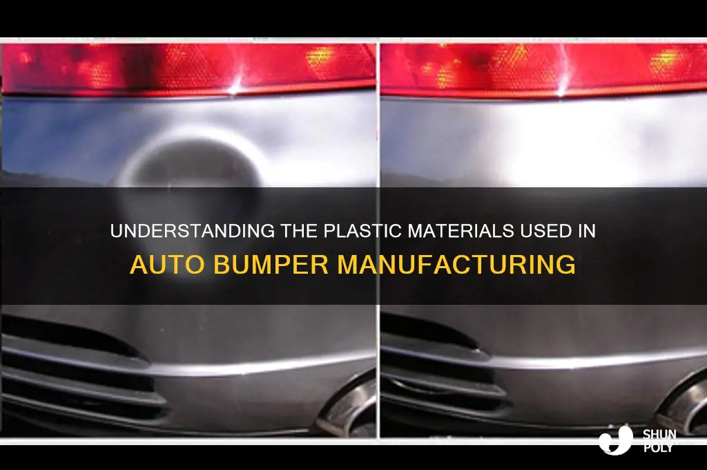 what type of plastic makes auto bumper