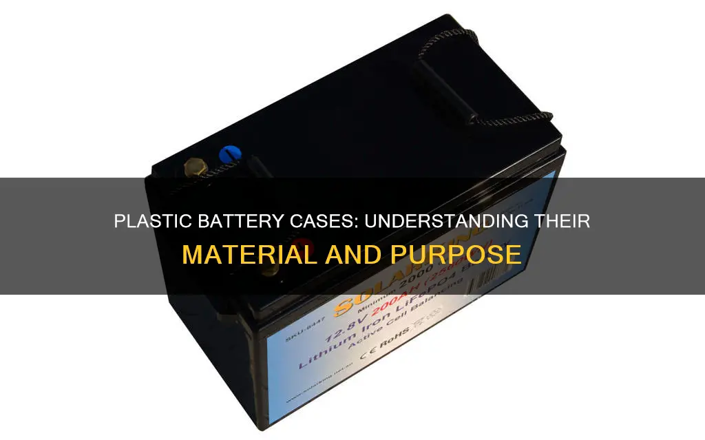 what type of plastic usually encaes batteries