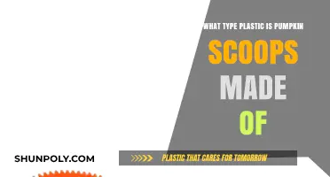 What Type of Plastic Are Pumpkin Scoops Made Of?