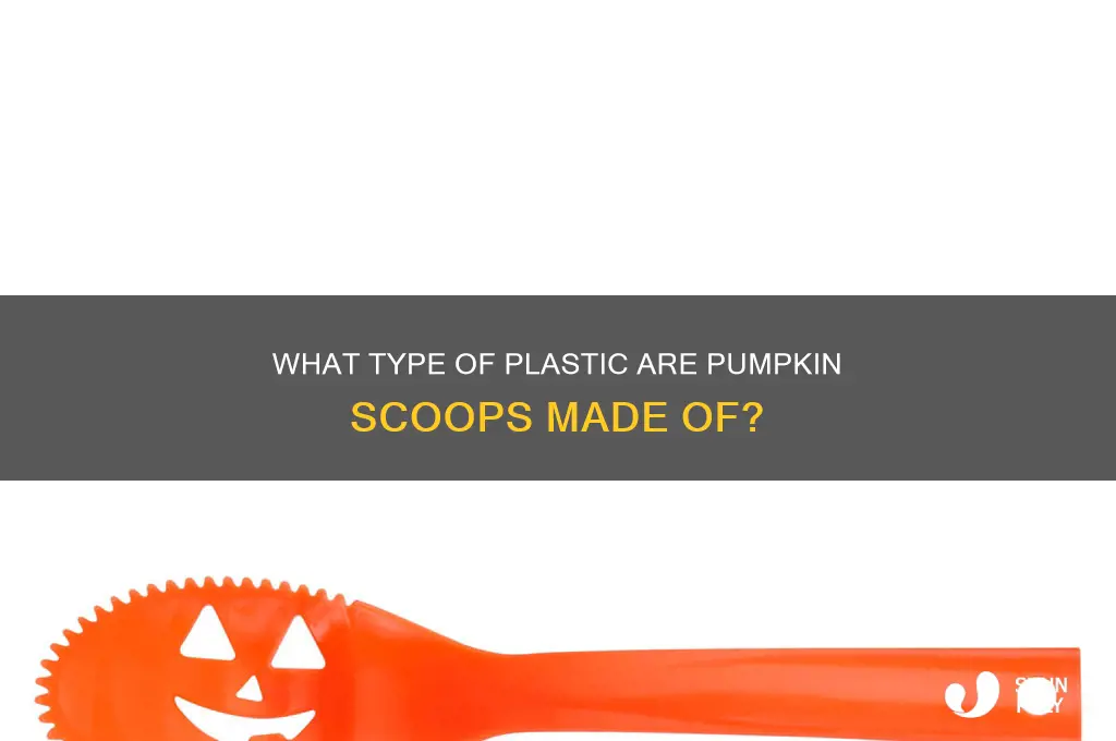 what type plastic is pumpkin scoops made of