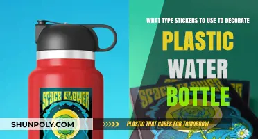 Best Stickers for Decorating Plastic Water Bottles: Creative Tips & Ideas