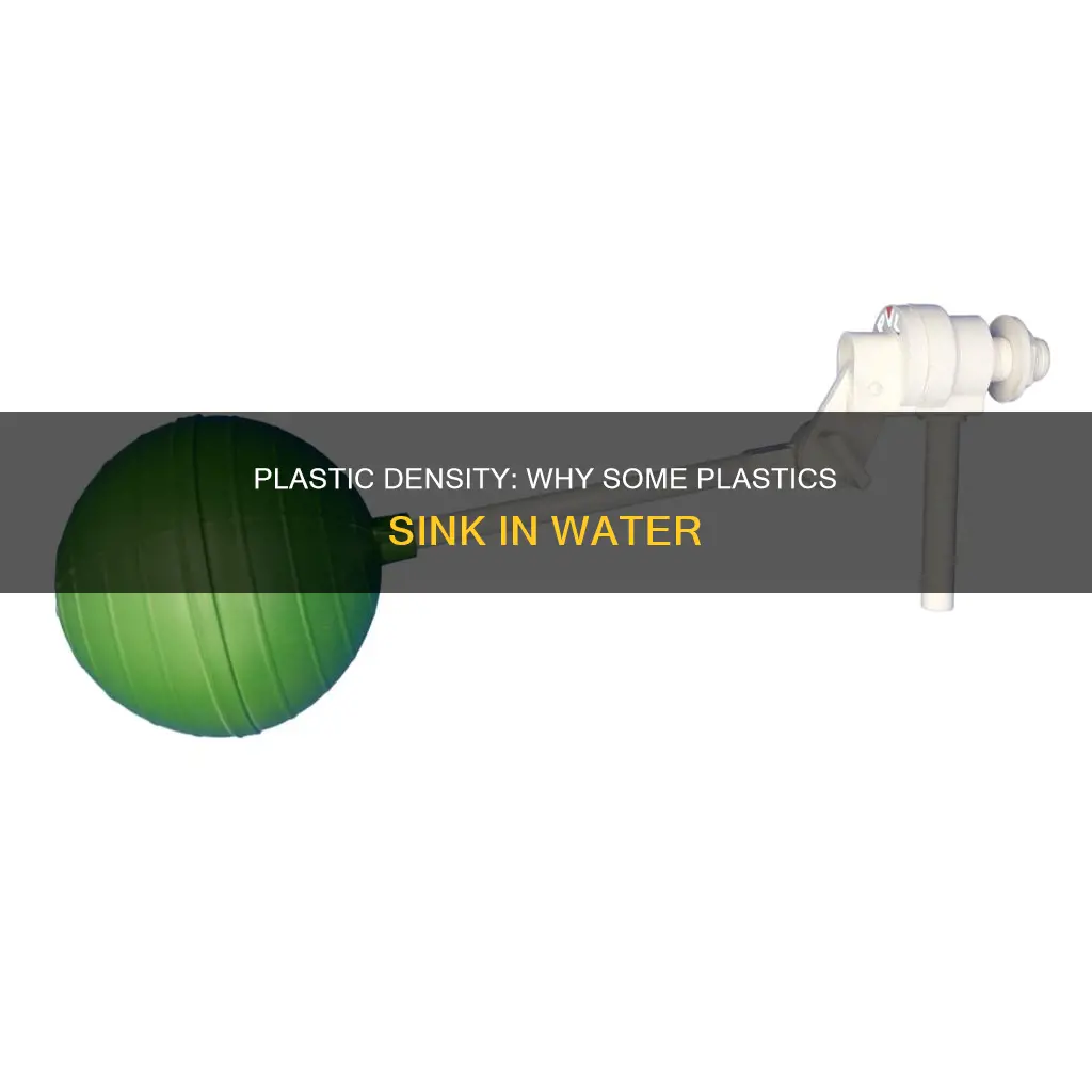 what types of plastic sink in water