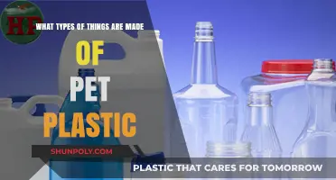 PET Plastic Products: Everyday Items Made from Recycled Materials