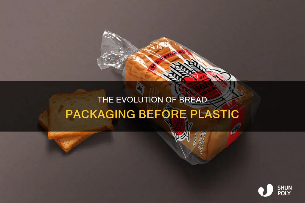 what was bread packaged in before plastic