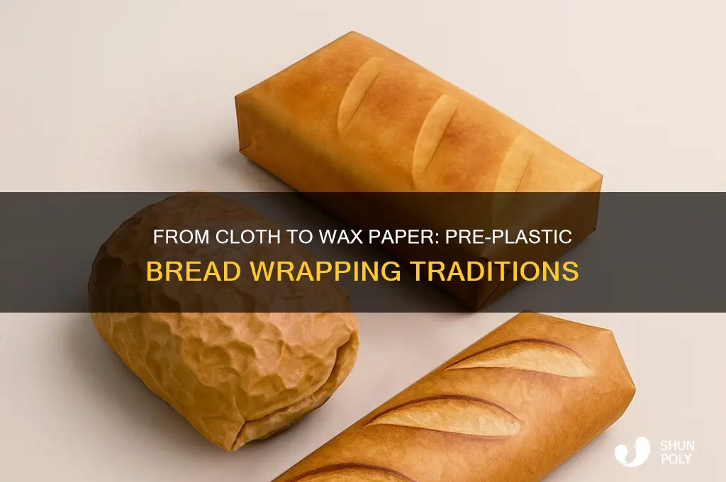 what was bread wrapped in before plastic bags