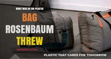 Unveiling the Contents: What Rosenbaum Threw in the Plastic Bag