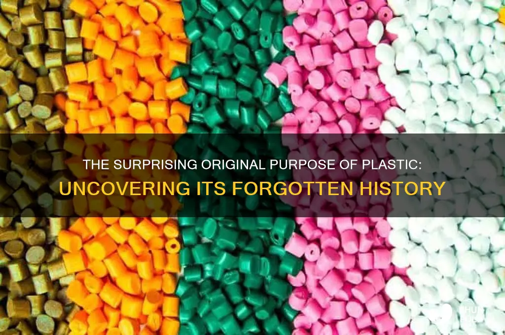 what was plastic made for