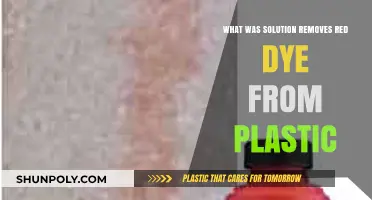 Effective Methods to Remove Red Dye Stains from Plastic Surfaces