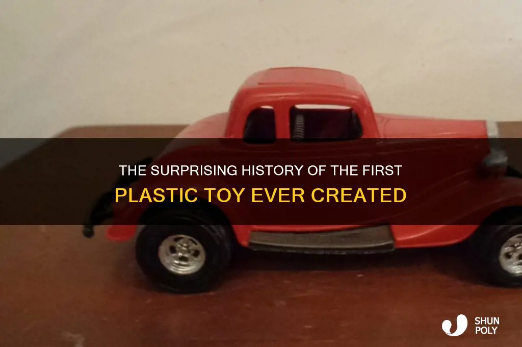 what was the first plastic toy ever made
