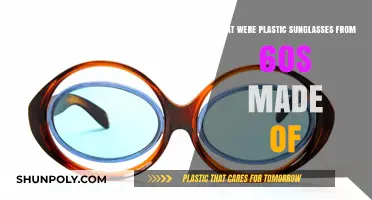 Unveiling the Surprising Materials Behind 1960s Plastic Sunglasses