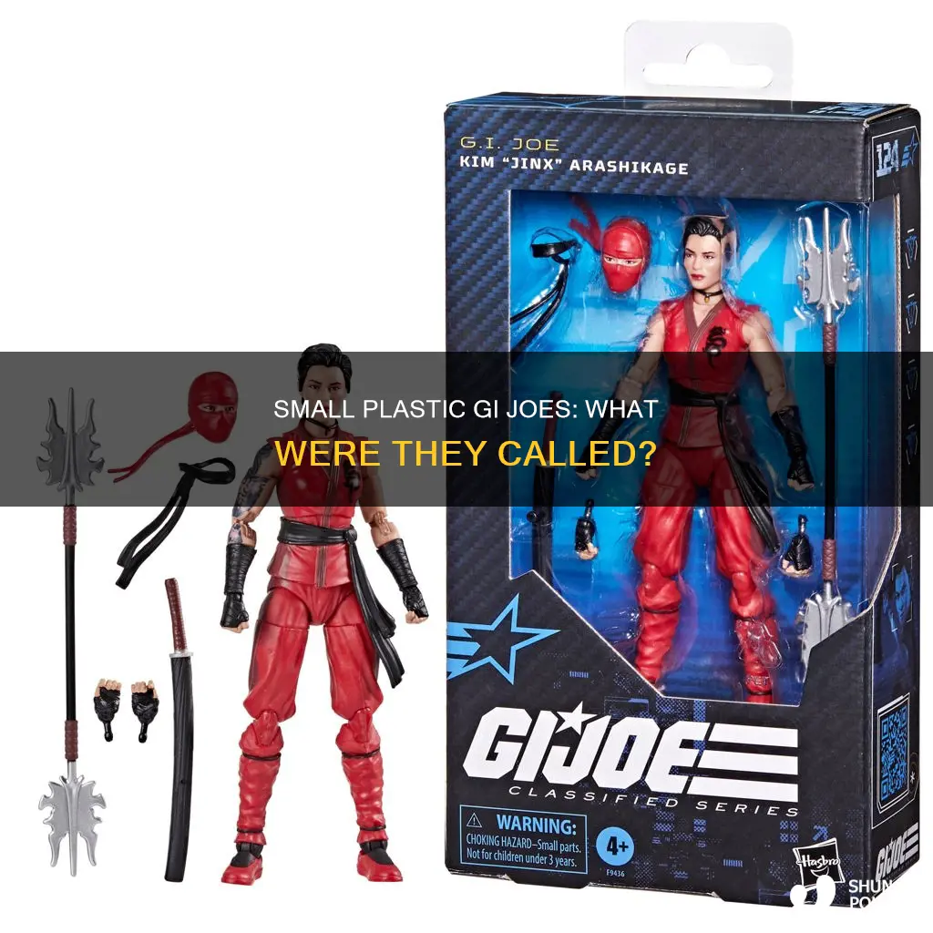 what were small plastic gi joes called
