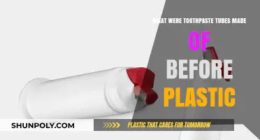 Pre-Plastic Toothpaste Tubes: Uncovering the Surprising Materials Used