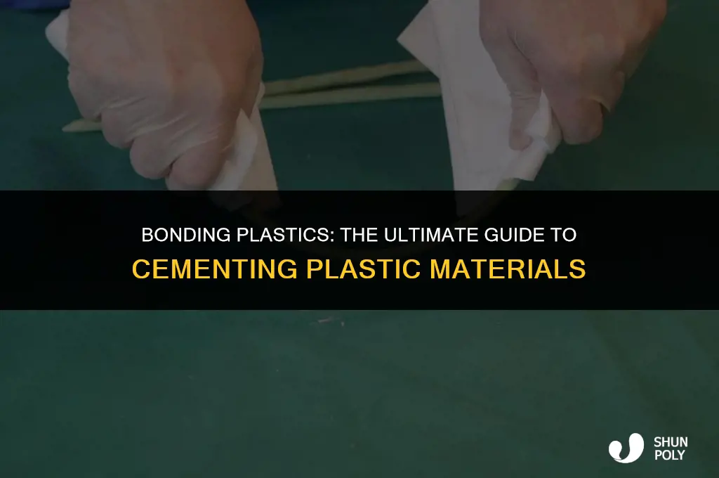 what will cement plastic to plastic
