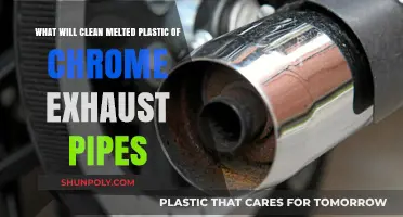 Effective Methods to Remove Melted Plastic from Chrome Exhaust Pipes