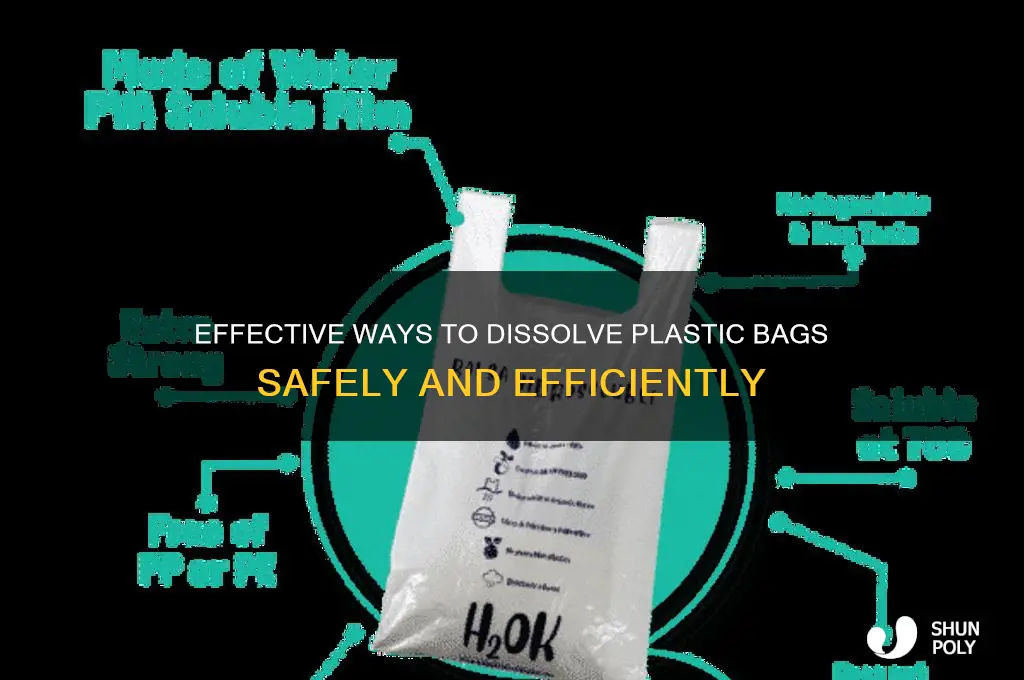 what will dissolve a plastic bag
