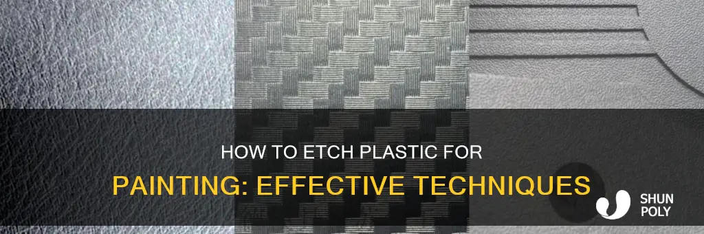 what will etch plastic for painting