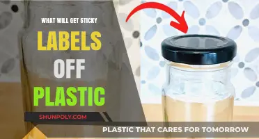 Effective Methods to Remove Sticky Labels from Plastic Surfaces