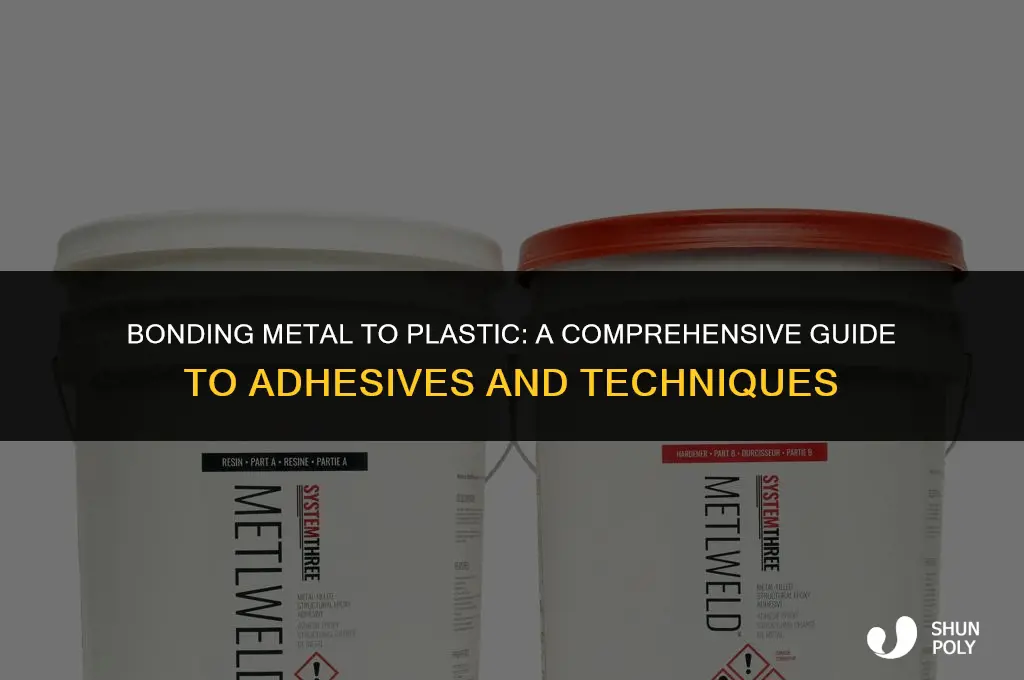 what will glue metal to plastic
