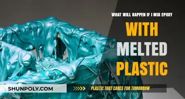Exploring the Consequences: Mixing Epoxy with Melted Plastic